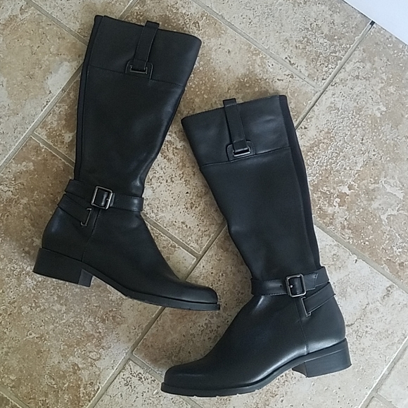 slim calf riding boots